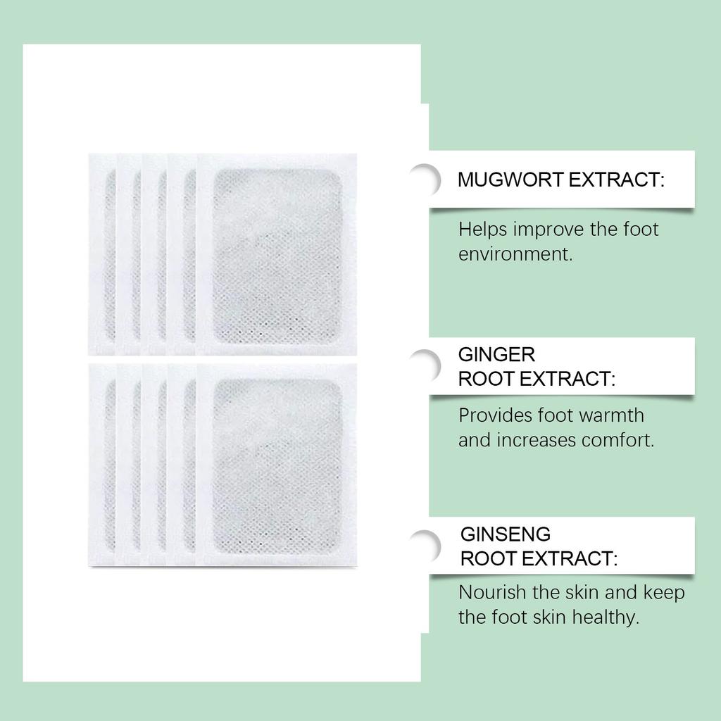 Herbal & Gentle Ingredient Detox Foot Pads (1 BOX = 20 PATCHES-BUY 1 GET 1 FREE)