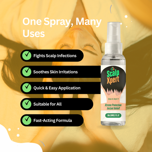 ScalpXpert Anti Fungal Scalp Spray - Buy 1 Get 1 Free🔥🔥