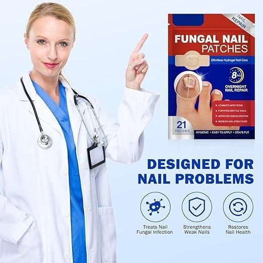 Fungal Nail Patches 🌿💅 ( Buy 1 Get 1 Free🔥🔥)