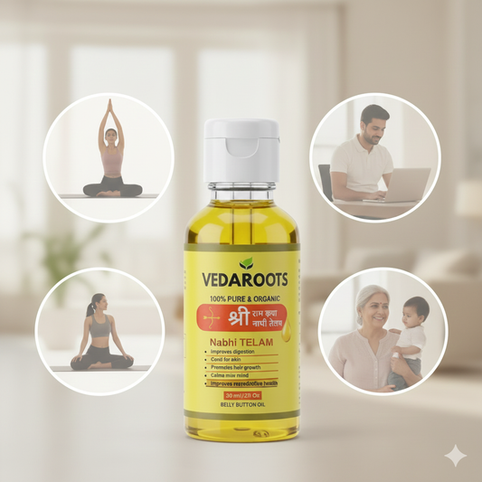 Ayurvedic Nabhi Oil – Buy 1 Get 1 FREE🔥